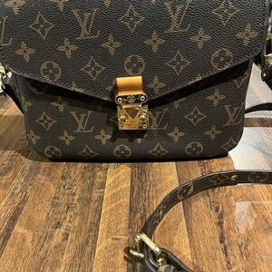 Brown Monogram Crossbody Bag